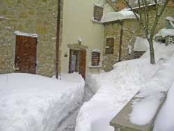 AGRITURISMO LA CASTELLANA
Esterno in inverno